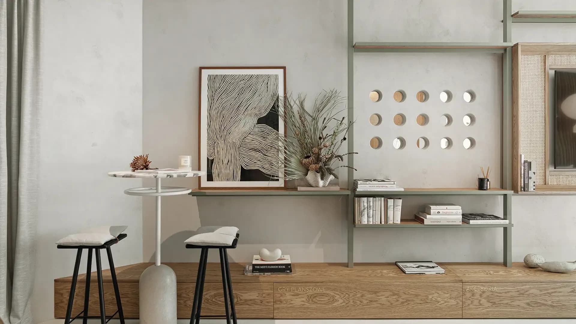 Nowe Kolibki - wnętrza